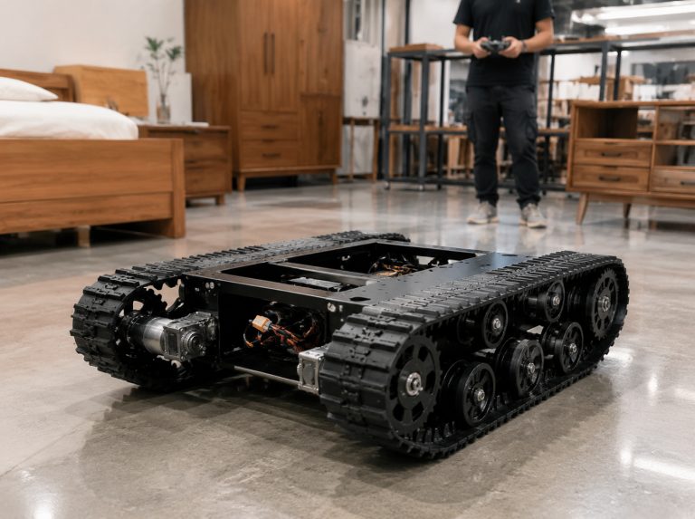 福建小型电机驱动履带底盘